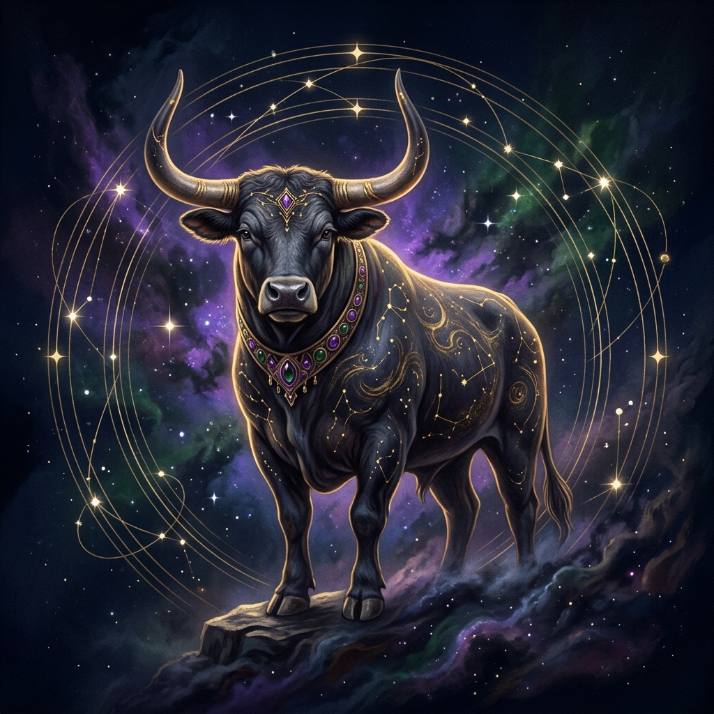 Taurus symbolic illustration