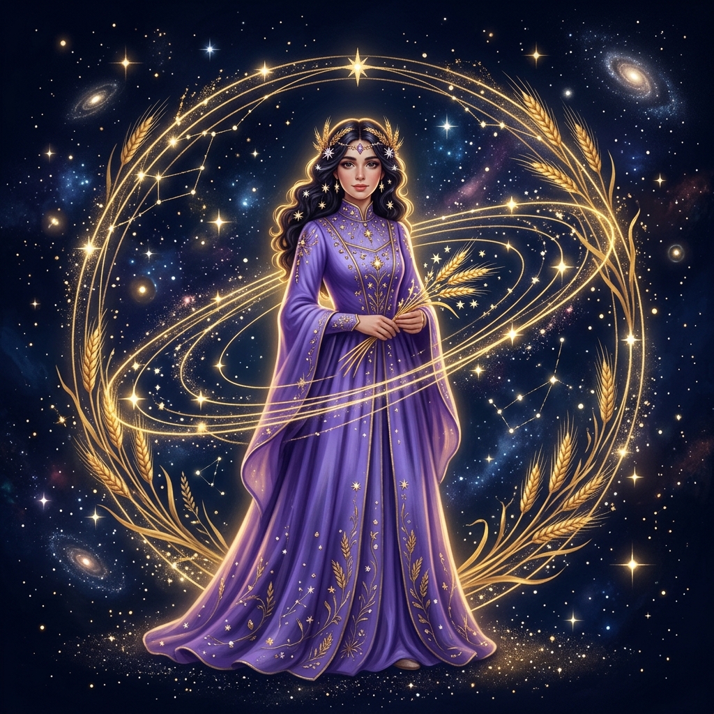 Virgo symbolic illustration